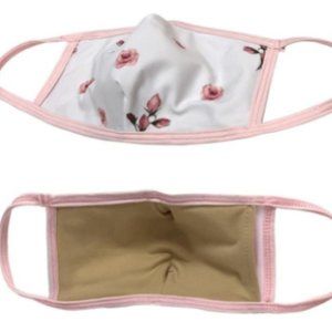 Adult Face Mask With Insert *ROSE BUD* by Suffolk